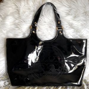 Tori Burch Med Black Tote